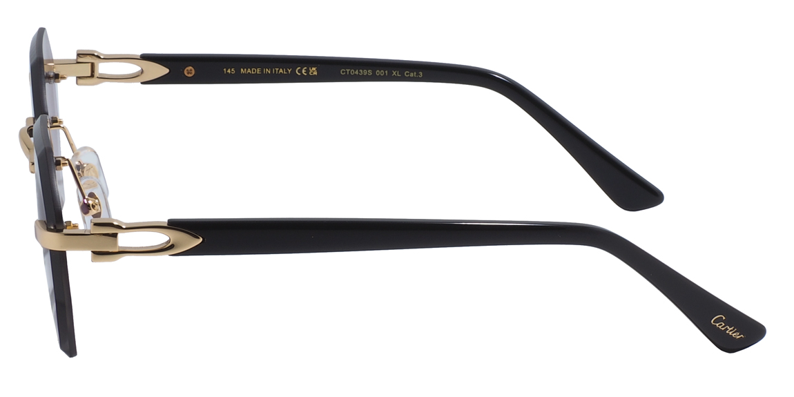 очки Cartier 0439S 001 Gold/Black Gradient