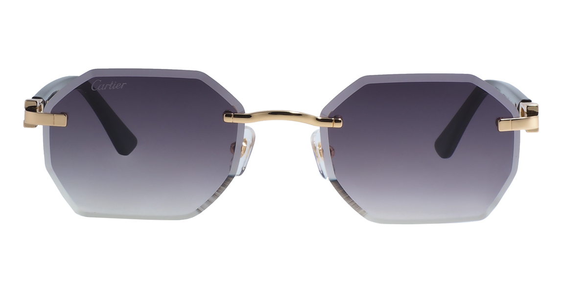 очки Cartier 0439S 001 Gold/Black Gradient