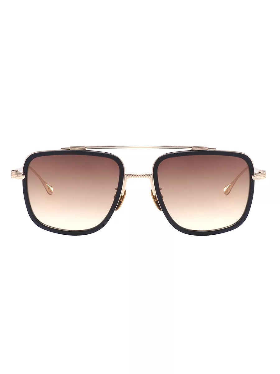 очки Chrome Hearts JAY BK gold