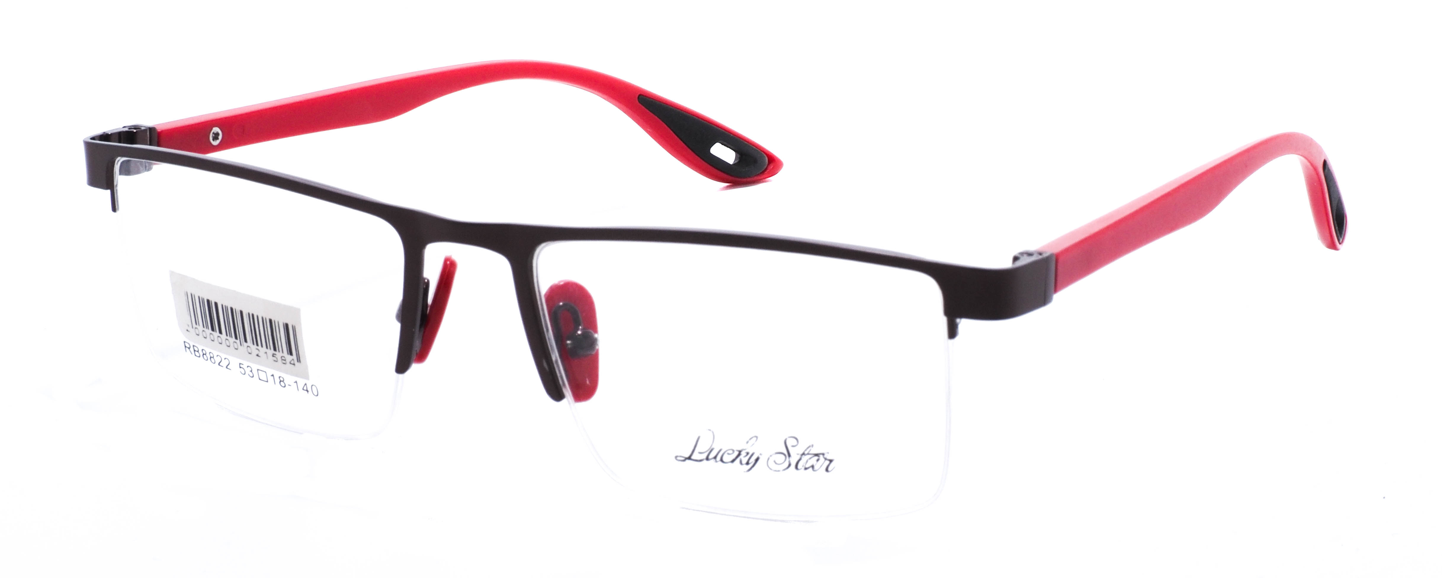 оправа Lucky Star RB8822 brown/red
